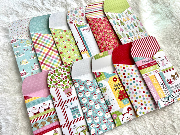 Christmas Gift Card Holder, Christmas Gift Card Envelope, CCL