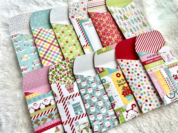 Christmas Gift Card Holder, Christmas Gift Card Envelope, CCL