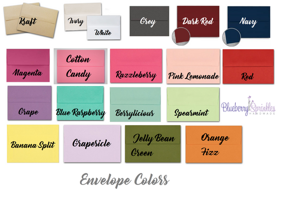 Custom Note Cards, Personalized Stationary, SH