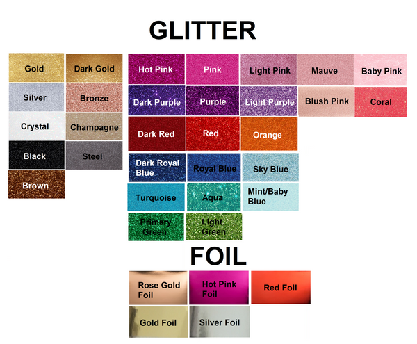Custom Glitter Banner, AT