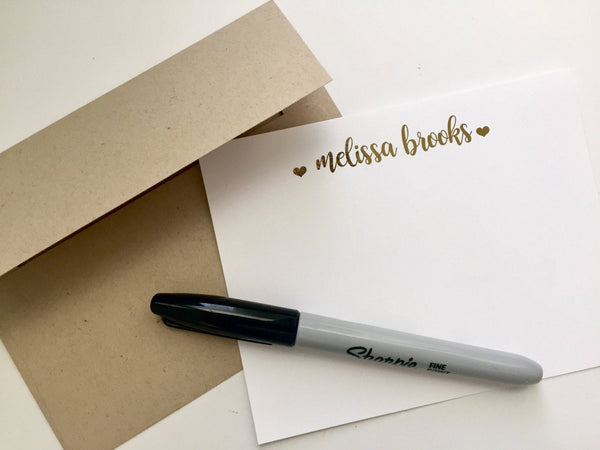 Custom Note Cards, Personalized Stationary, BC