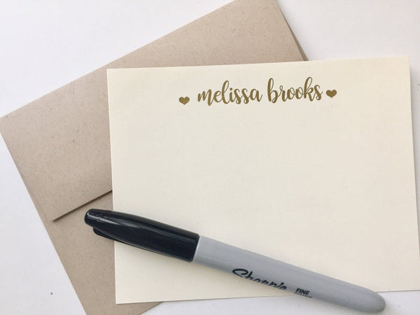 Custom Note Cards, Personalized Stationary, BC