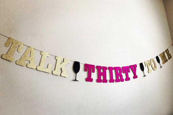 Custom Glitter Banner, AT