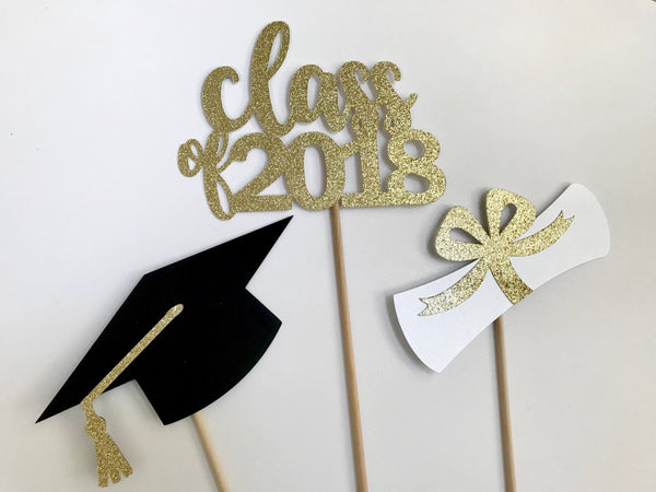 Graduation Centerpiece, 2020 Graduation Centerpiece Sticks