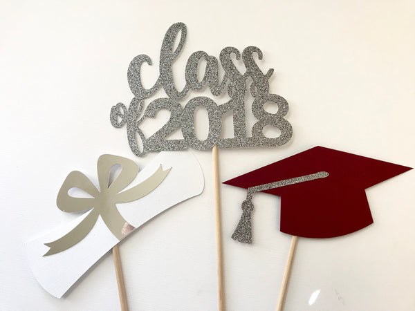 Graduation Centerpiece, 2020 Graduation Centerpiece Sticks