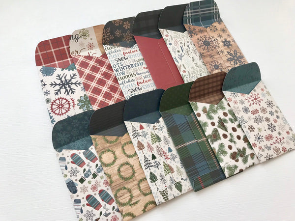 Christmas Gift Card Holders, Christmas Gift Card Envelope, LIS