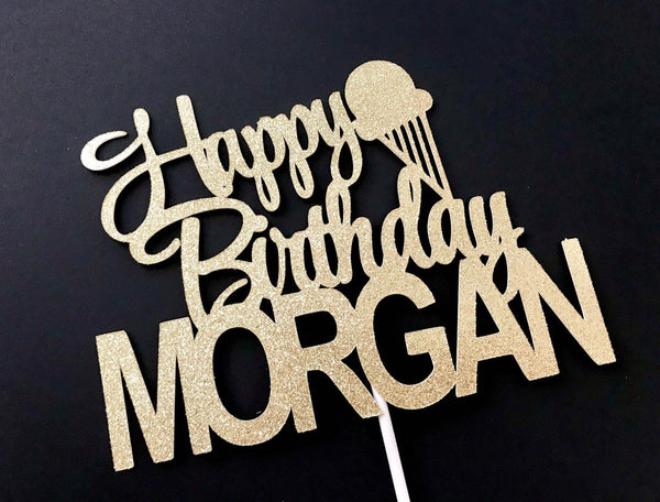 Birthday Cake Topper, Birthday Cake Topper Personalized