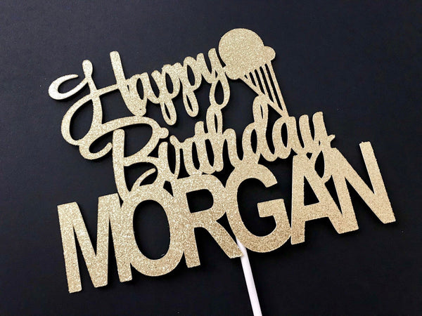 Birthday Cake Topper, Birthday Cake Topper Personalized