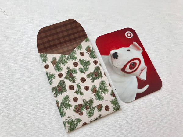 Christmas Gift Card Holders, Christmas Gift Card Envelope, LIS