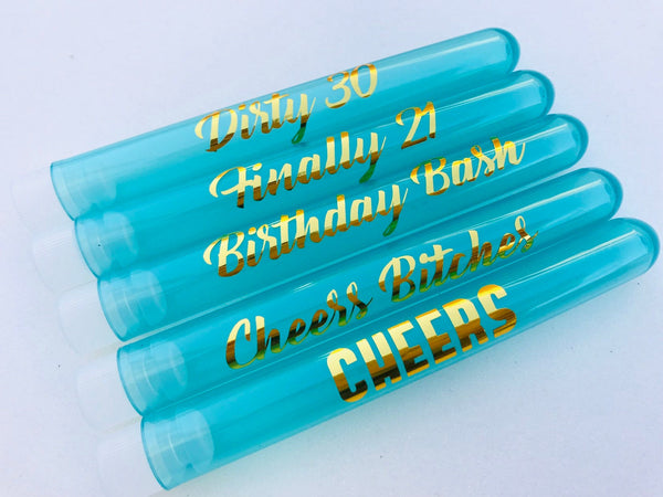 Bridesmaids Party Favors, Party Shooter Tubes