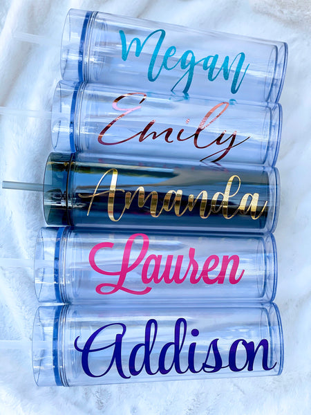 Personalized Tumblers, Bridesmaid Tumblers
