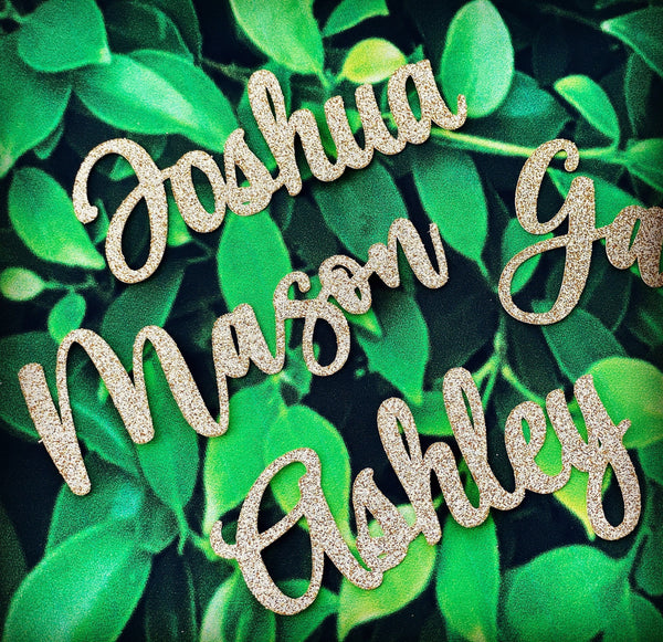 Custom Cupcake Topper, Name Cupcake Topper