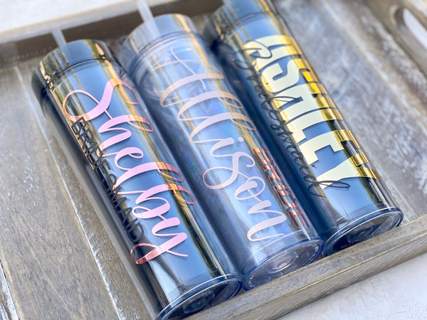Personalized Tumblers, Bridesmaid Tumblers