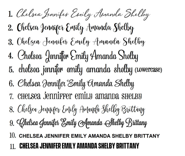 Personalized Tumblers, Bridesmaid Tumblers