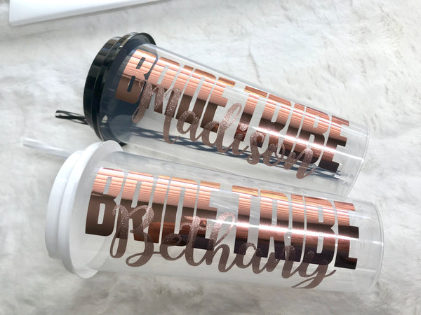 Custom Party Cups, Bridesmaid Party Cups, Birthday Party Cups