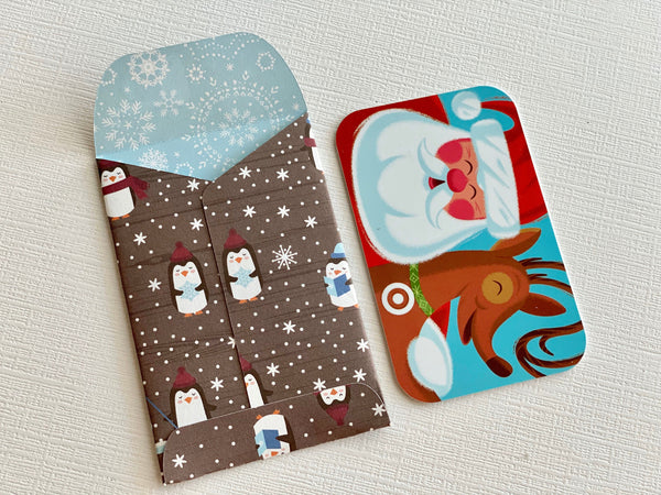 Christmas Gift Card Holders, Christmas Gift Card Envelopes, Gift Card Holders, Gift Card Envelope, Christmas Gift Wrapping, HHJC