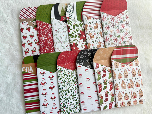 Christmas Gift Card Holders, Christmas Gift Card Envelopes, Gift Card Holders, Gift Card Envelope, Christmas Gift Wrapping, HHJC