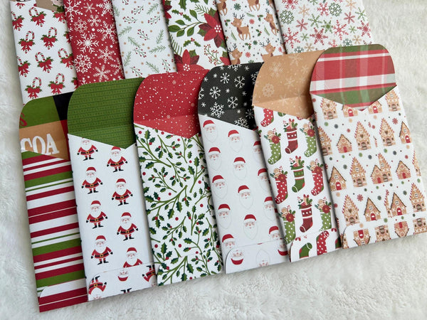 Christmas Gift Card Holders, Christmas Gift Card Envelopes, Gift Card Holders, Gift Card Envelope, Christmas Gift Wrapping, HHJC