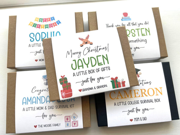 Personalized Christmas Gift Card Holder | Holds Multiple Gift Cards | Custom Gift Card Box for Any Occasion