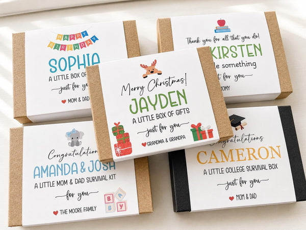 Baby Shower Gift Card Box Holder, Multi-Gift Card Box, All Occasion