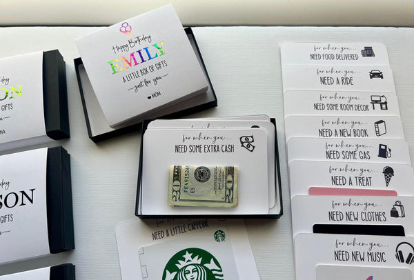 Birthday Gift Card Holder | Personalized Multi Gift Card Holder Box | Cash Gift Box | Money Gifting | Birthday Gift Card Book