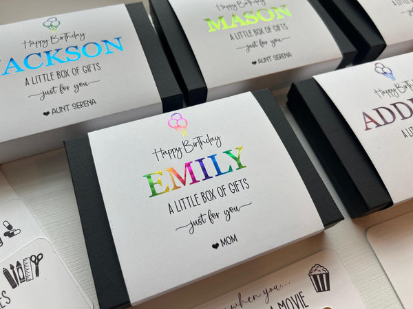 Baby Shower Gift Card Box Holder, Multi-Gift Card Box, All Occasion