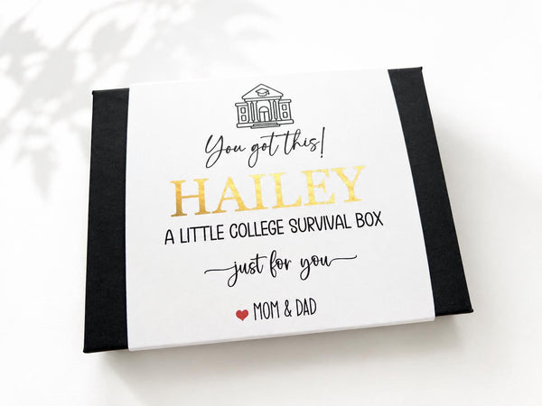 Graduation Gift Card Box Book, College Survival Kit Gift, Adulting Kit, Cash Present Box, High School Graduation Gift, Money Gifting