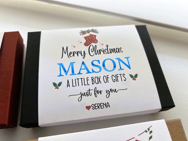 Personalized Christmas Gift Card Box, Holiday Gift Card Gift Box Book, Gift Card Box for Teens, Cash Gifting, Holds Multiple Gift Cards