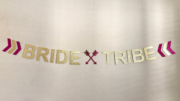 Bride Tribe Banner, Bridal Shower Banner