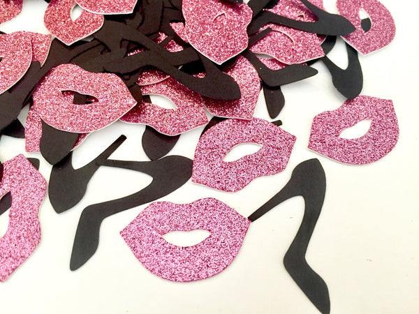 Lips Confetti, Lingerie Party Confetti, Bachelorette Party Confetti
