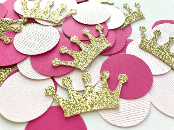 Princess Party Decorations, Princess Confetti, Crown Confetti