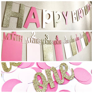 First Birthday Party Decorations, 1st Birthday Party Package