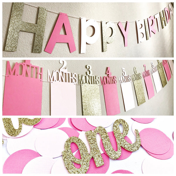 First Birthday Party Decorations, 1st Birthday Party Package