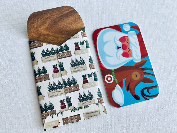 Christmas Gift Card Holders, Christmas Gift Card Envelope, WC2