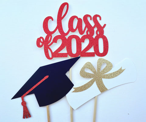 Graduation Centerpiece, 2020 Graduation Centerpiece Sticks